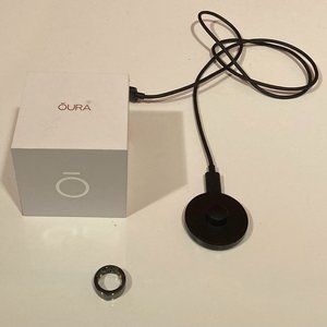 Oura Balance Ring in Black US size 6